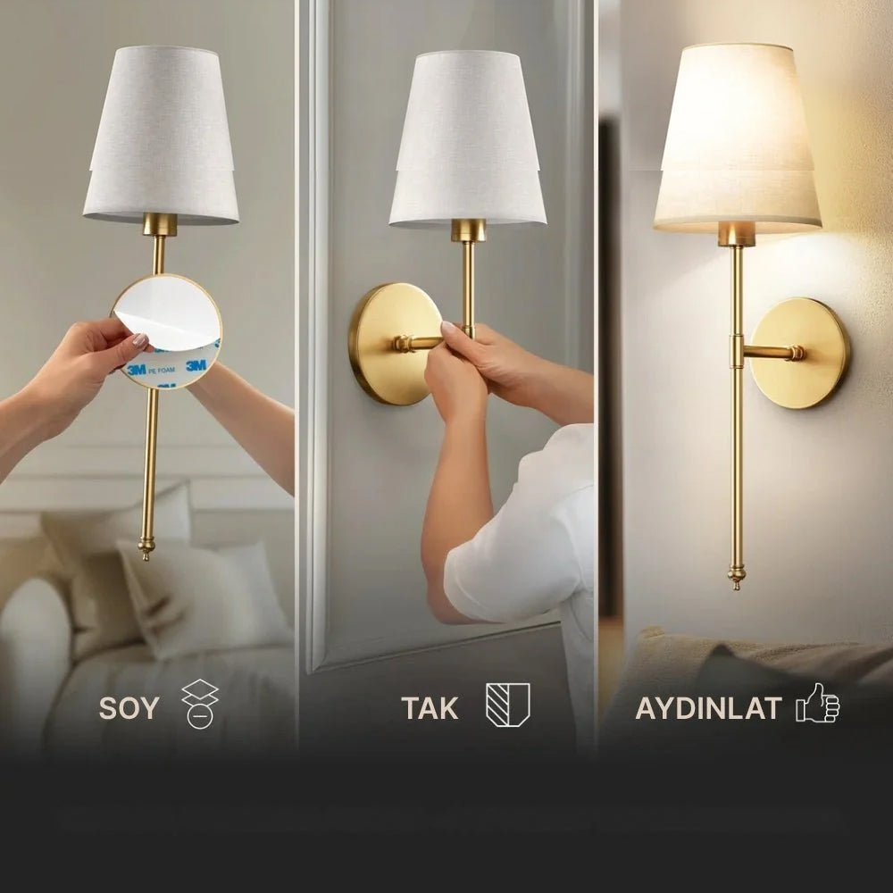 abajura™ Kablosuz Duvar Apliği