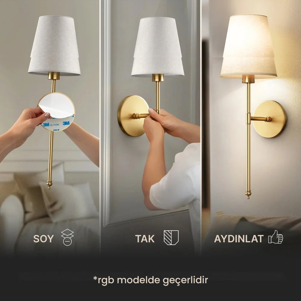 abajura™ Kablosuz Duvar Apliği